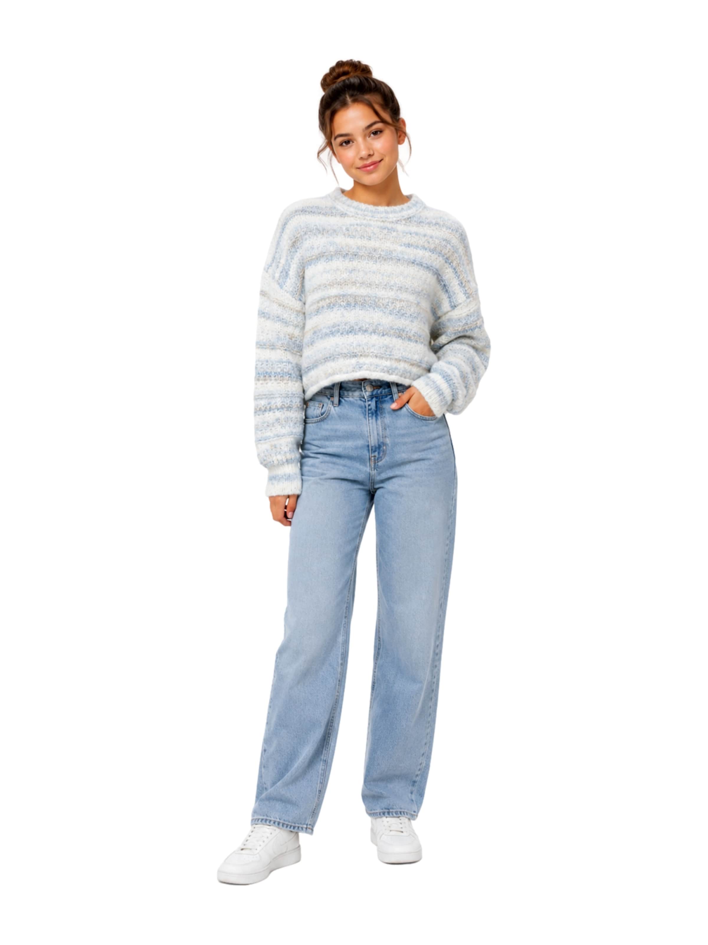 ONLY GIRLS Sweater 'KOGGola' in White
