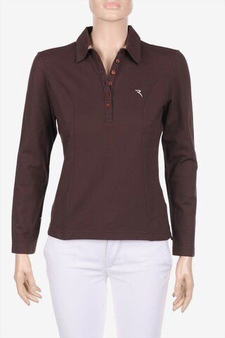 Chervo Longsleeve-Shirt XS in Braun: predná strana