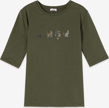 T-shirt oltre en vert : devant