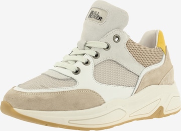 BULLBOXER Platform trainers in Beige: front