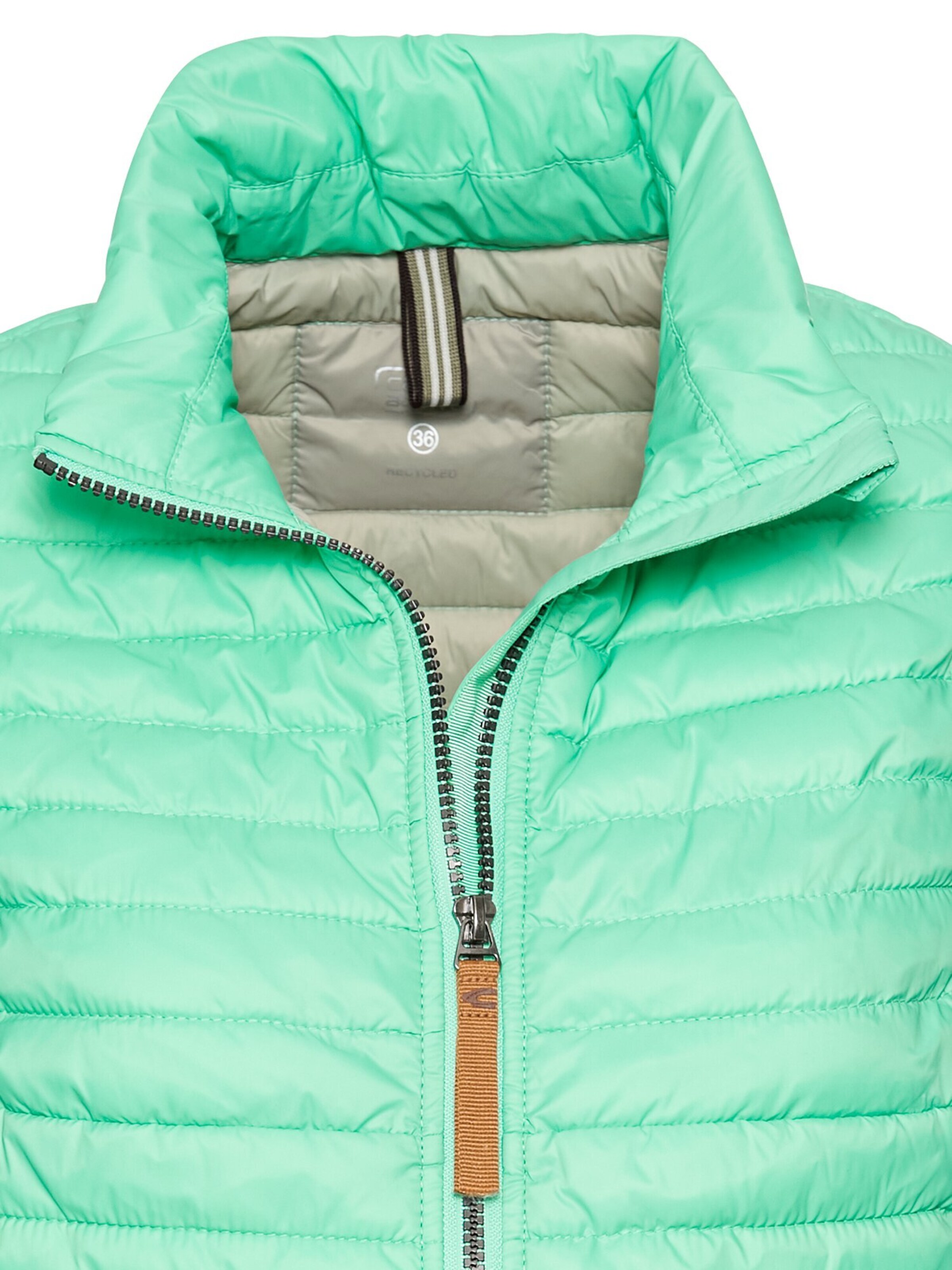 CAMEL ACTIVE Steppweste mit reflektierenden Details in Grün