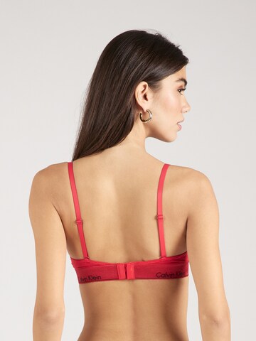 Triangle Soutien-gorge Calvin Klein Underwear en rouge