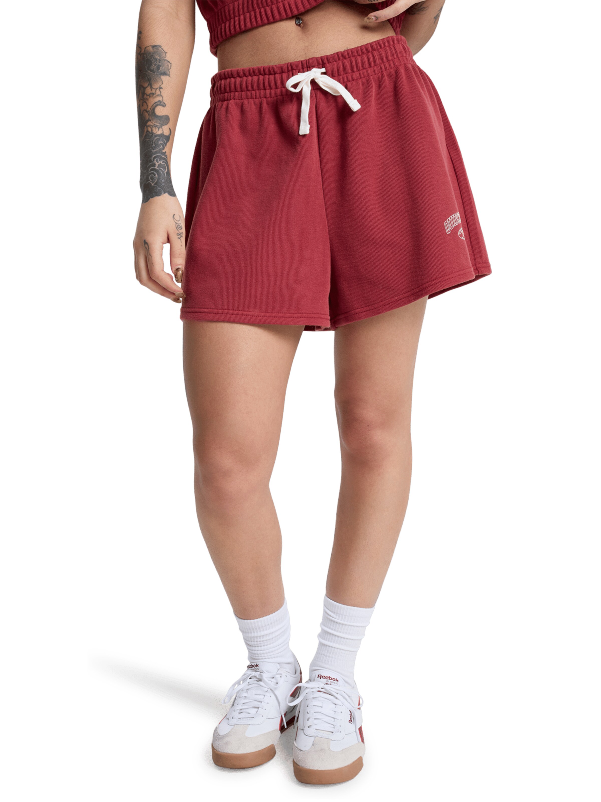 QUIKSILVER Loose fit Pants 'Bolea' in Red: front