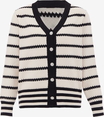 CHANI Knit Cardigan in Black: front