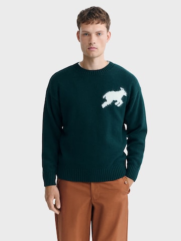 Pull-over 'Oveja' Thinking MU en vert : devant