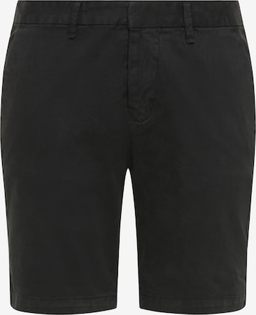 DreiMaster Vintage Slimfit Shorts in Schwarz: predná strana
