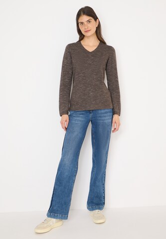 STREET ONE Pullover in Braun