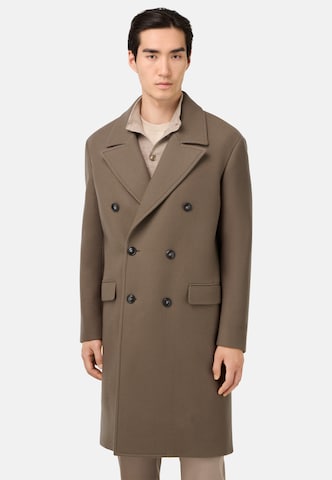 Boggi Milano Mantel in Braun: Vorderseite