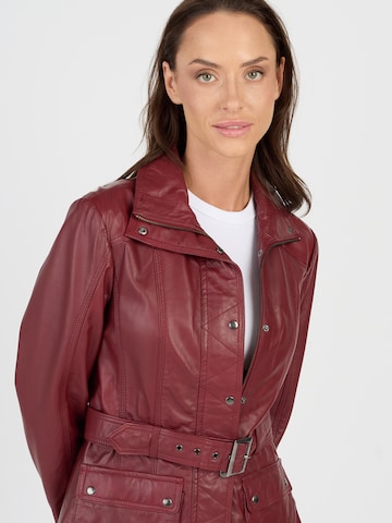 JCC Lederjacke in Rot