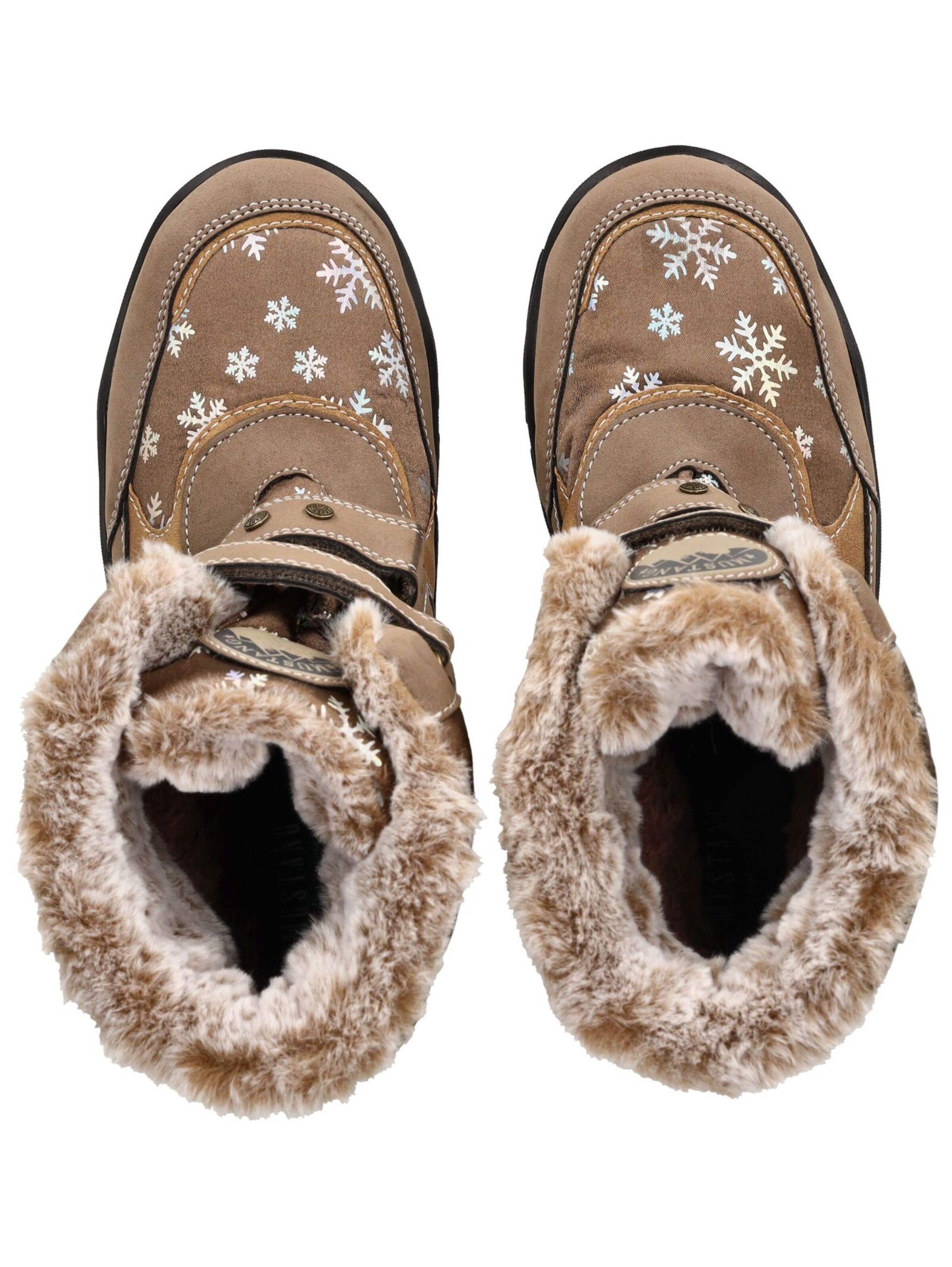MUSTANG Snowboots in Braun