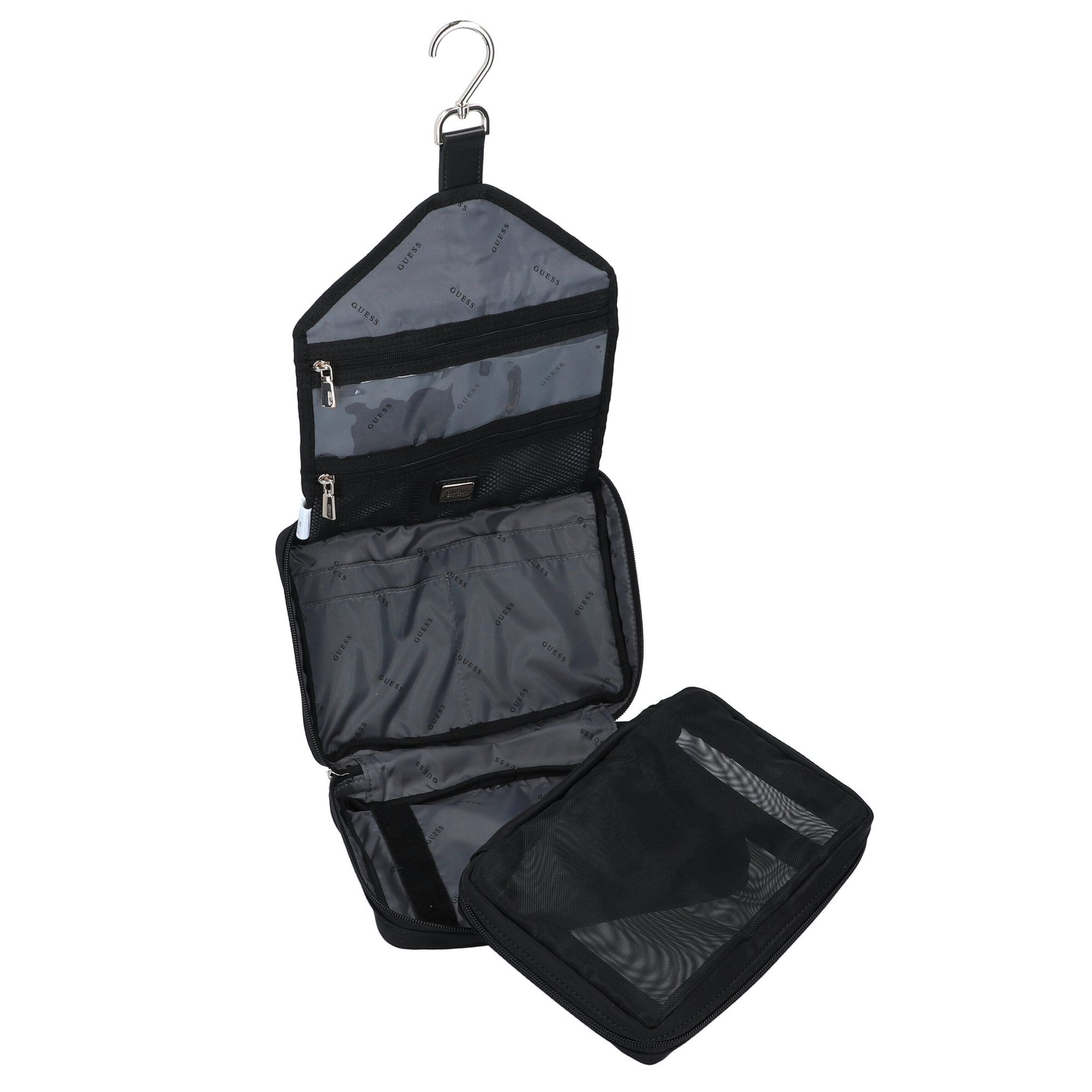 GUESS Toillettas 'Follie' in Zwart