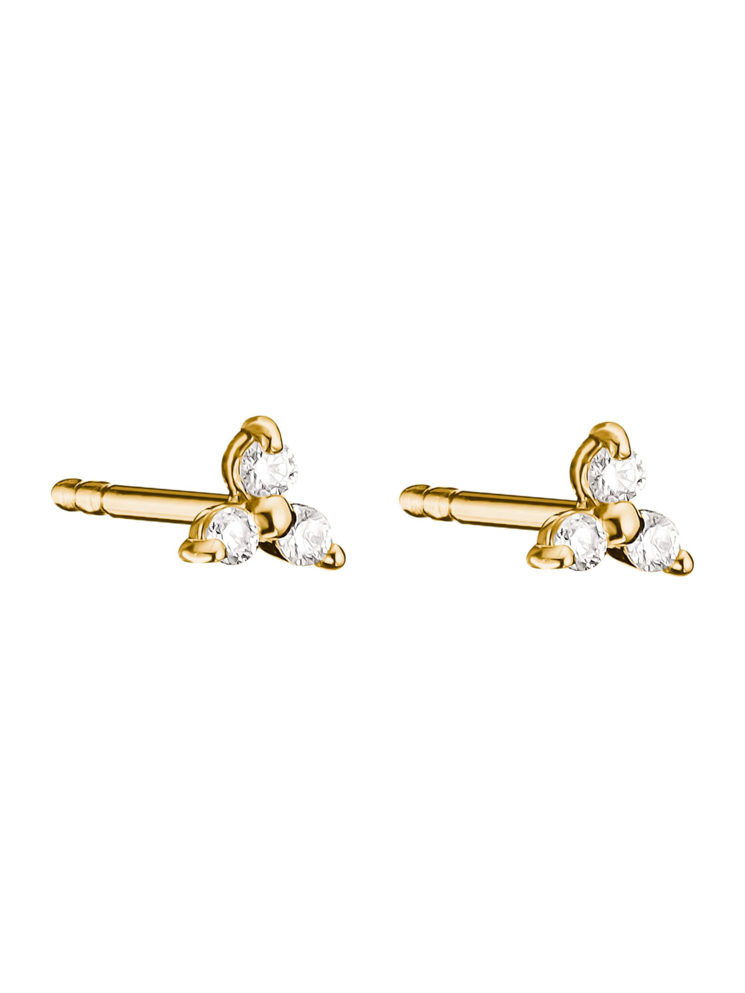 Thomas Sabo Ohrringe in Gelb: Vorderseite