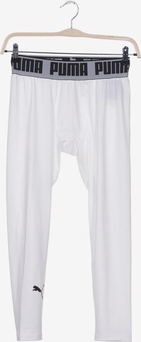 PUMA Pants in 34 in White: front