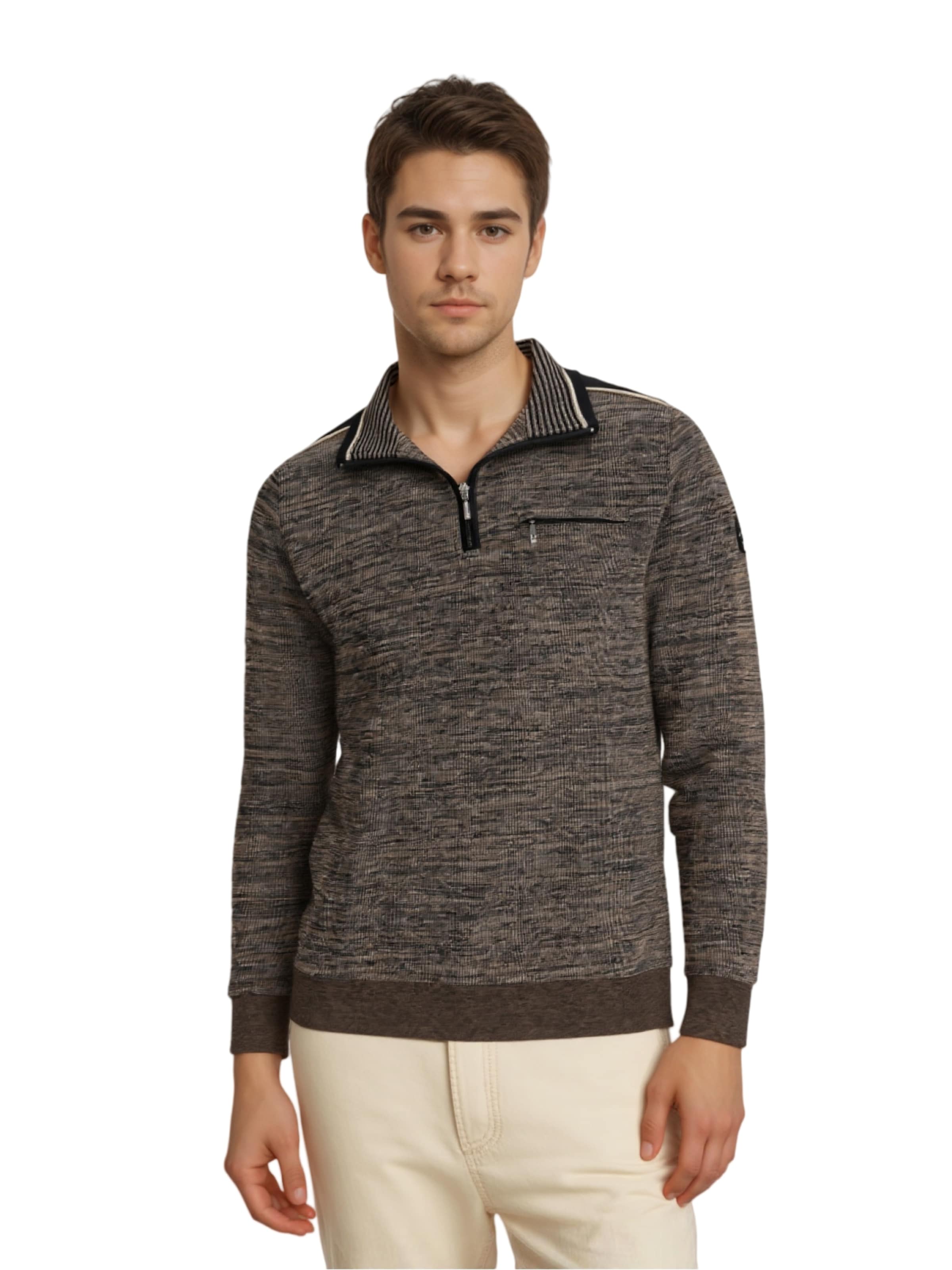 Felpa 'Stay Fresh' di HAJO in marrone: frontale