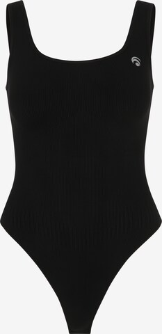 OCEANSAPART Shirt bodysuit 'Sydney' in Black: front