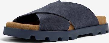 CAMPER Mules ' Brutus ' in Blue: front