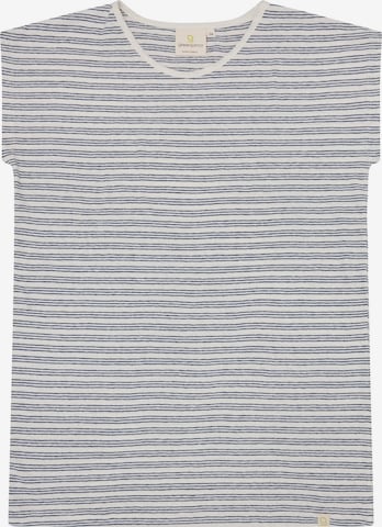 greenjama Pajama Shirt in Blue: front