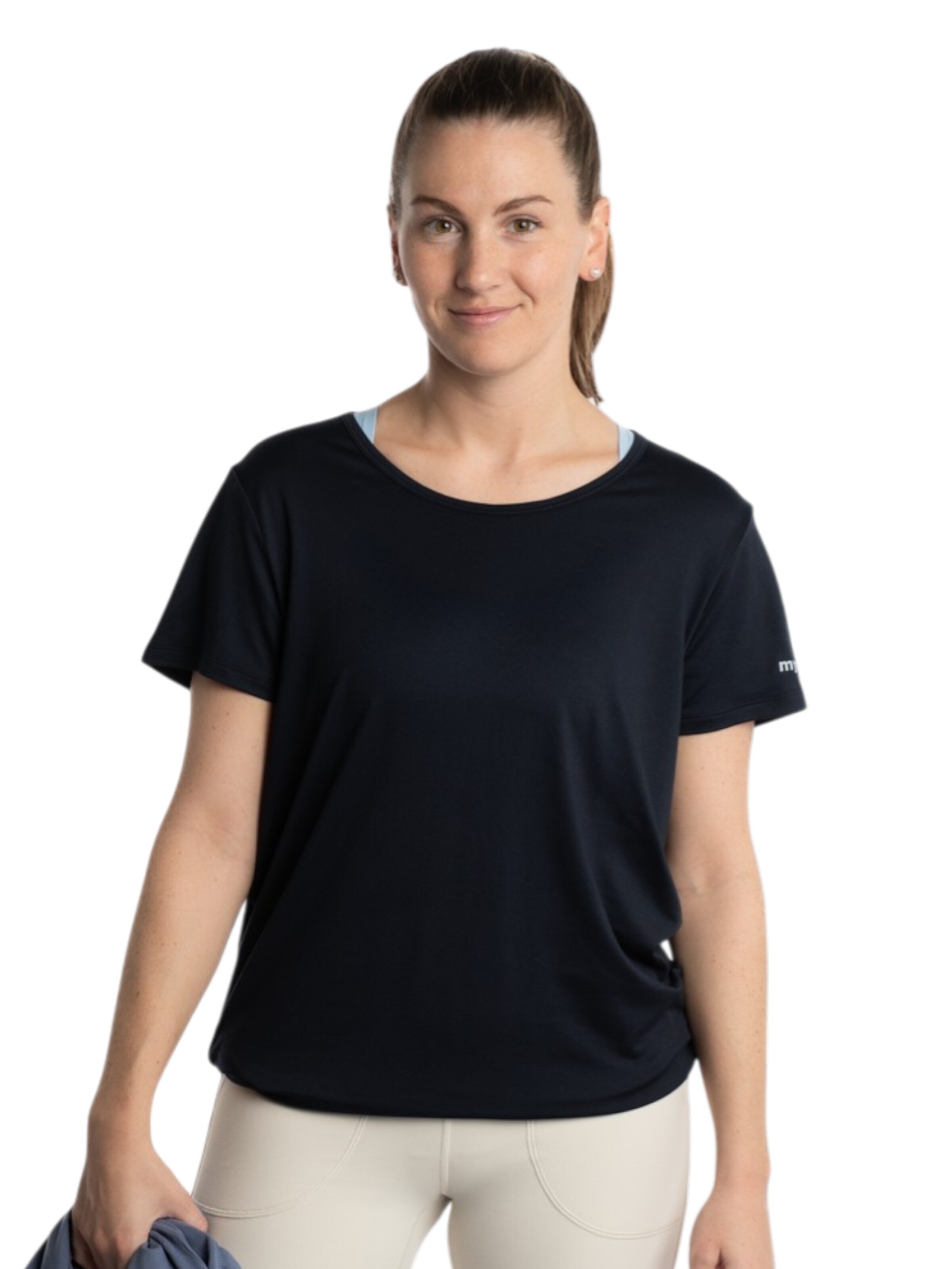 mymotus Performance Shirt 'mymotus®, fitness T-shirt, comfort YW24' in Blue: front