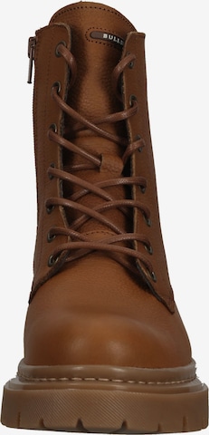 BULLBOXER Lace-Up Ankle Boots in Brown