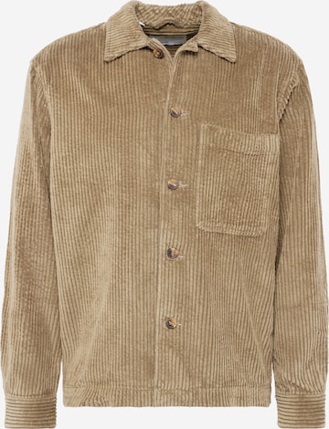 SELECTED HOMME Regular fit Button Up Shirt in Green: front