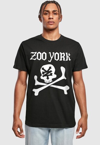 ZOO YORK T-Shirt 'Zoo York Skull' in Schwarz: Vorderseite