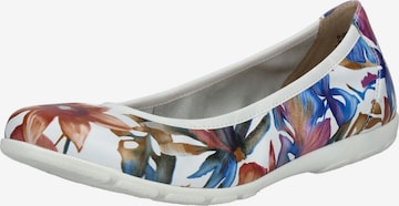 Ballerina di CAPRICE in blu: frontale
