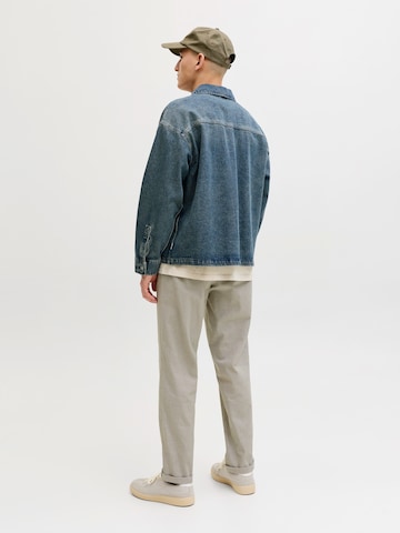 JACK & JONES Tapered Παντελόνι 'JPSTACE SOLAR' σε γκρι