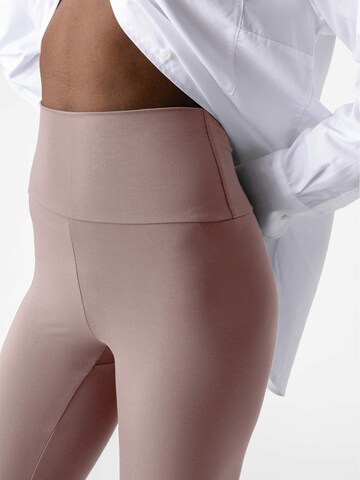 Skinny Leggings 'Luna' Les Lunes en beige