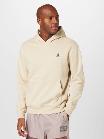 Jordan Sweatshirt 'ESS' i beige: forside