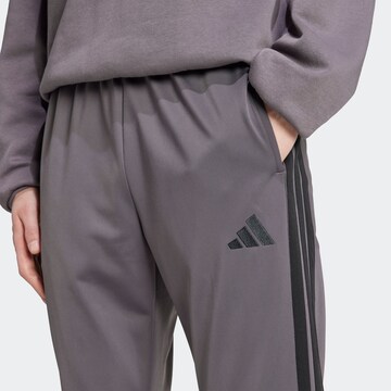 ADIDAS SPORTSWEAR Tapered Workout Pants in Grey