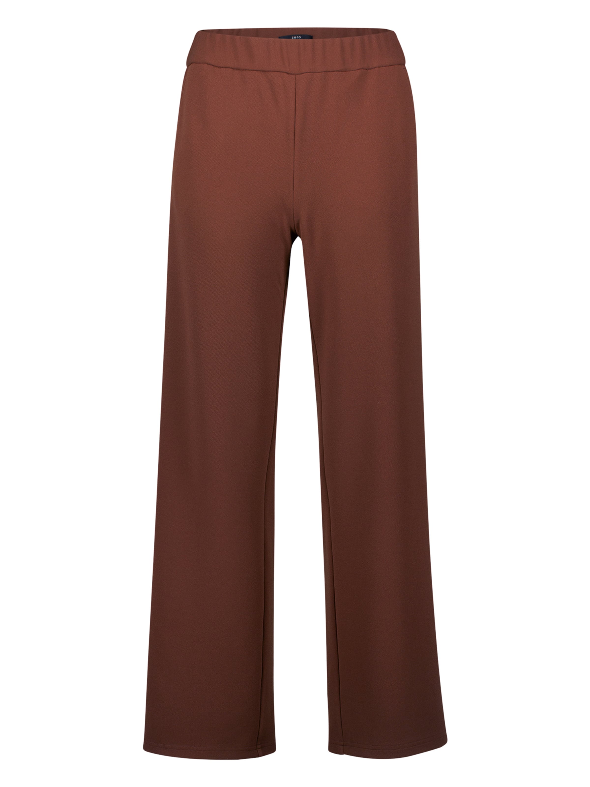 zero Pants in Brown: front