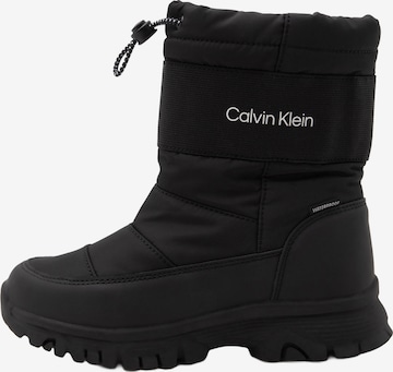 Calvin Klein JeansČizme za snijeg 'DOVER' - crna boja: prednji dio
