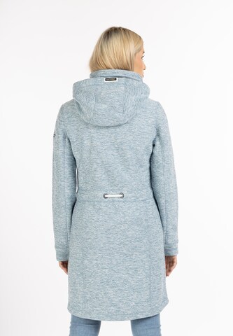 Schmuddelwedda Fleece jas in Blauw