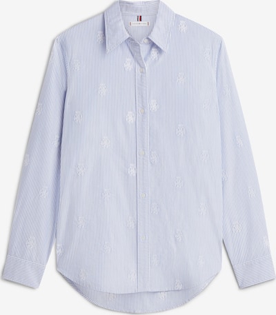 TOMMY HILFIGER Bluza u svijetloplava / bijela, Pregled proizvoda