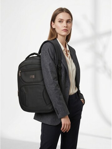 Zaino 'Zaino Coveri Collection Poliestere - Unisex Casual con Zip' di Coveri Collection in nero