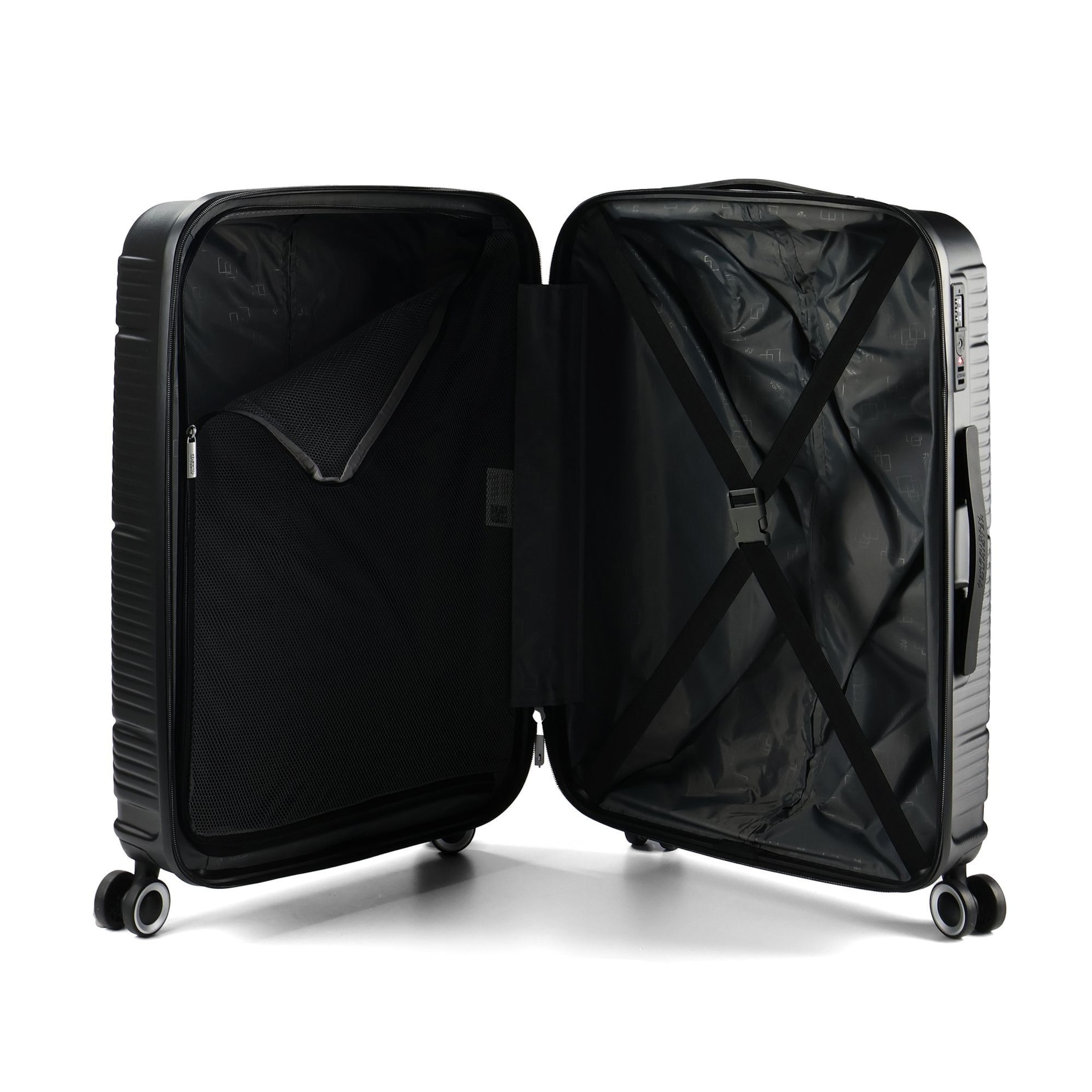 American Tourister Kofferset 'Speedplay' in Schwarz