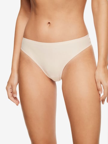 Chantelle Thong in Beige: front
