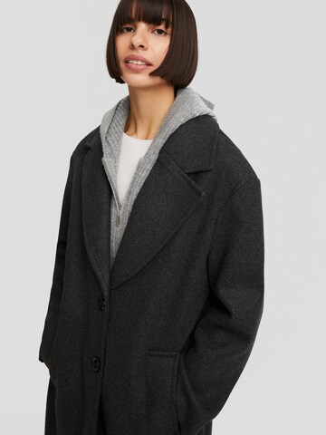 Manteau mi-saison Bershka en gris