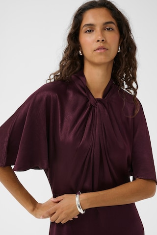 SOAKED IN LUXURY Kjole 'SLRiyan Miria' i rød