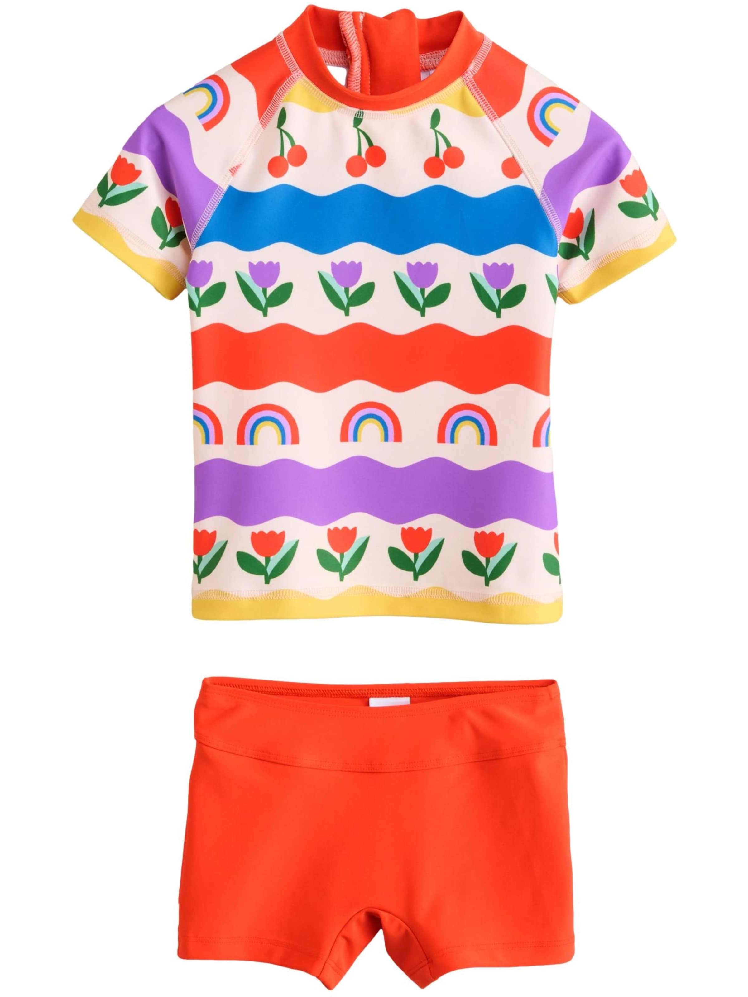 Costume intero di Next in arancione: frontale