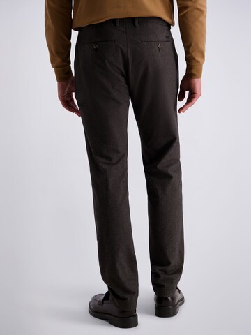 Effilé Pantalon chino PIERRE CARDIN en marron