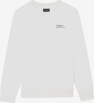 Scalpers Sweatshirt in Wit: voorkant