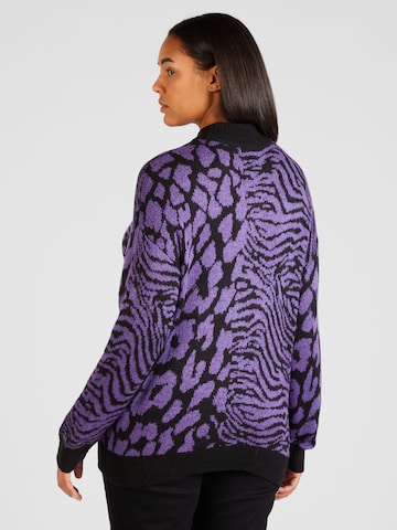 Vero Moda Curve Sweater 'VERA' in Purple