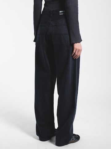 Dr. Denim Baggy Jeans 'Jena Double Knee' in Grijs
