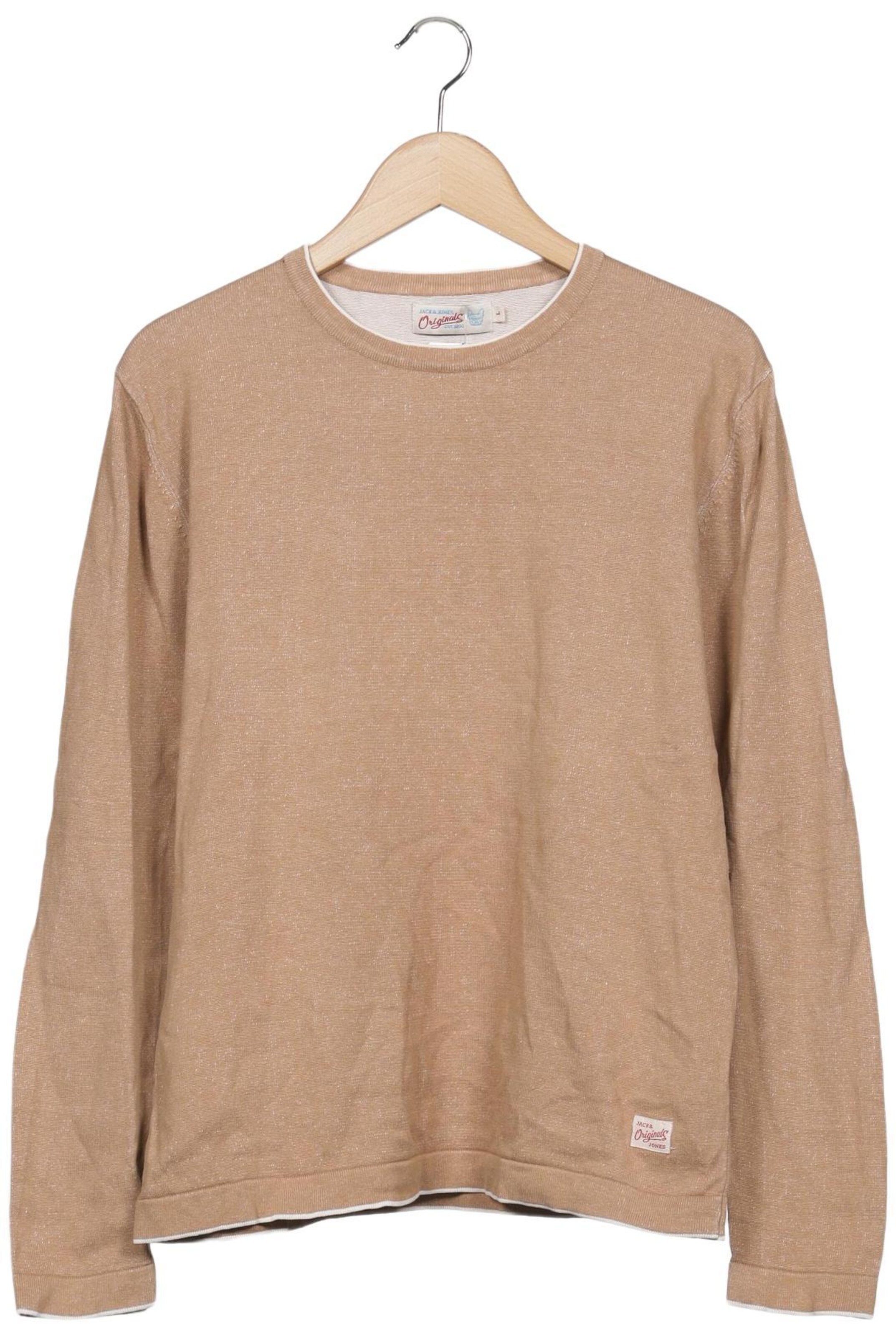 JACK & JONES Sweater & Cardigan in 8XL in Beige: front