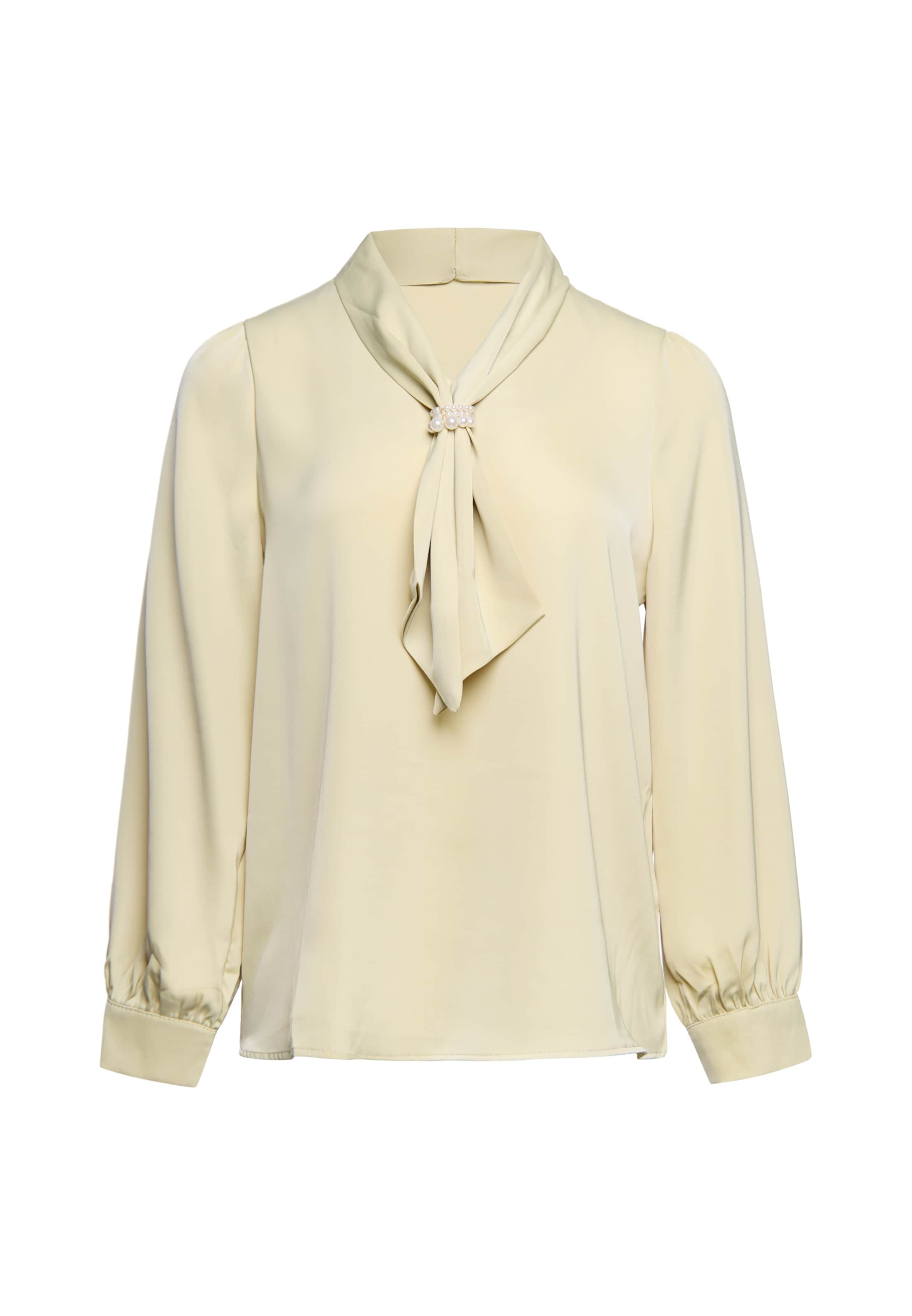 usha BLACK LABEL - Blusa en amarillo: frente