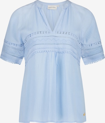 Fabienne Chapot Blouse 'Alazza' in Blauw: voorkant