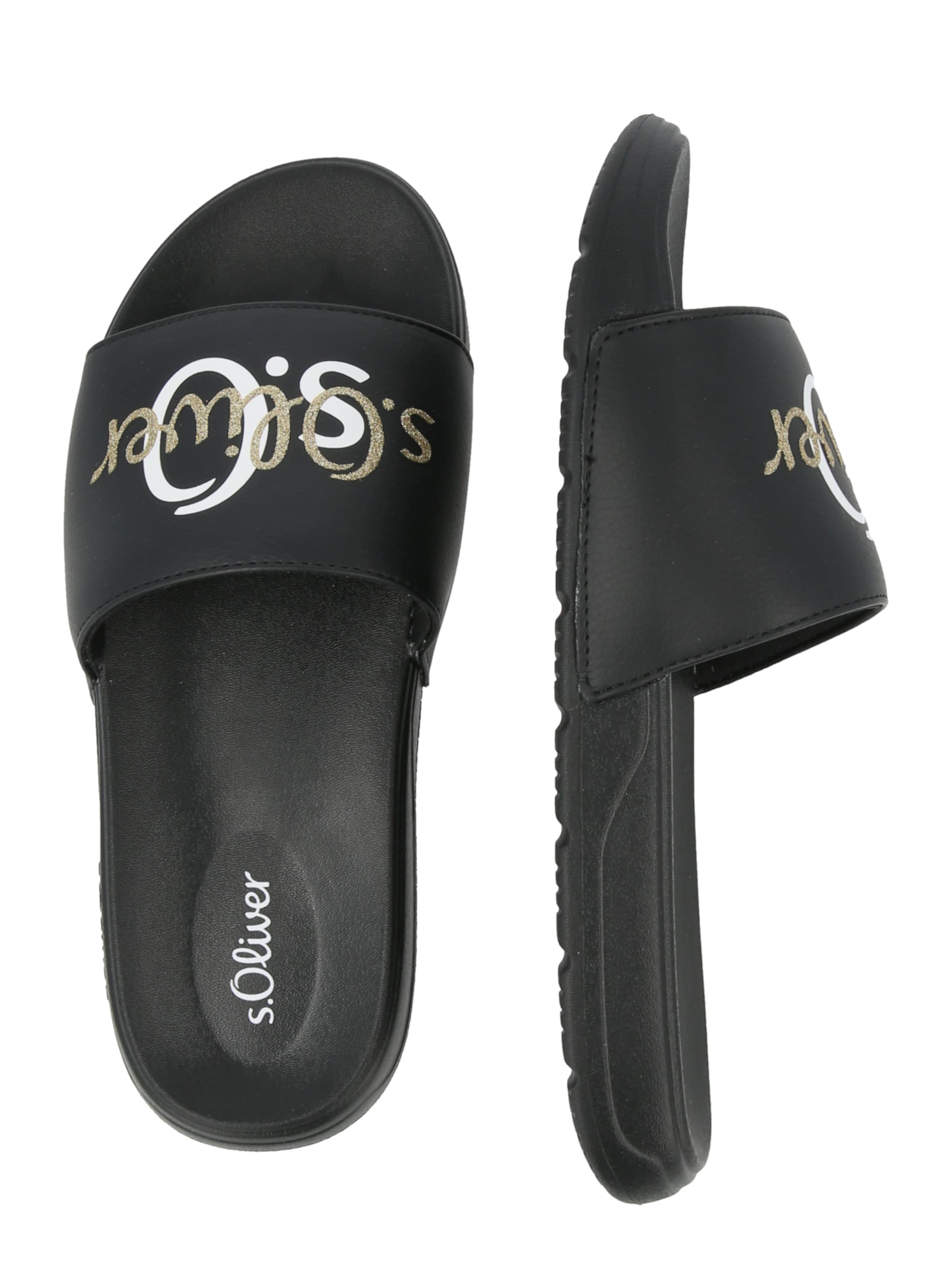 melns s.Oliver Ādas čības