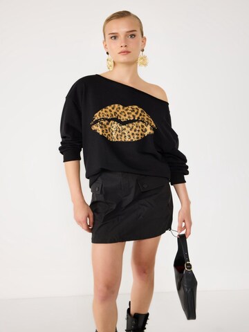 No Matter What Sweatshirt in Zwart: voorkant