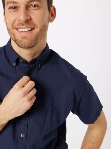 JACK & JONES - Ajuste regular Camisa 'Summer' en azul